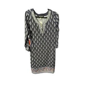 NWT Magnolia Grace Dress Zuri embroidered detail knit dress M